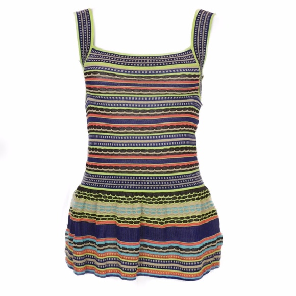 Missoni Muticolor Tank Top Size S - Picture 1 of 5